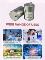 Détecteur de rayonnement nucléaire portable à scintillation de spectromètre de rayons gamma à haute sensibilité au iodure de sodium NaI