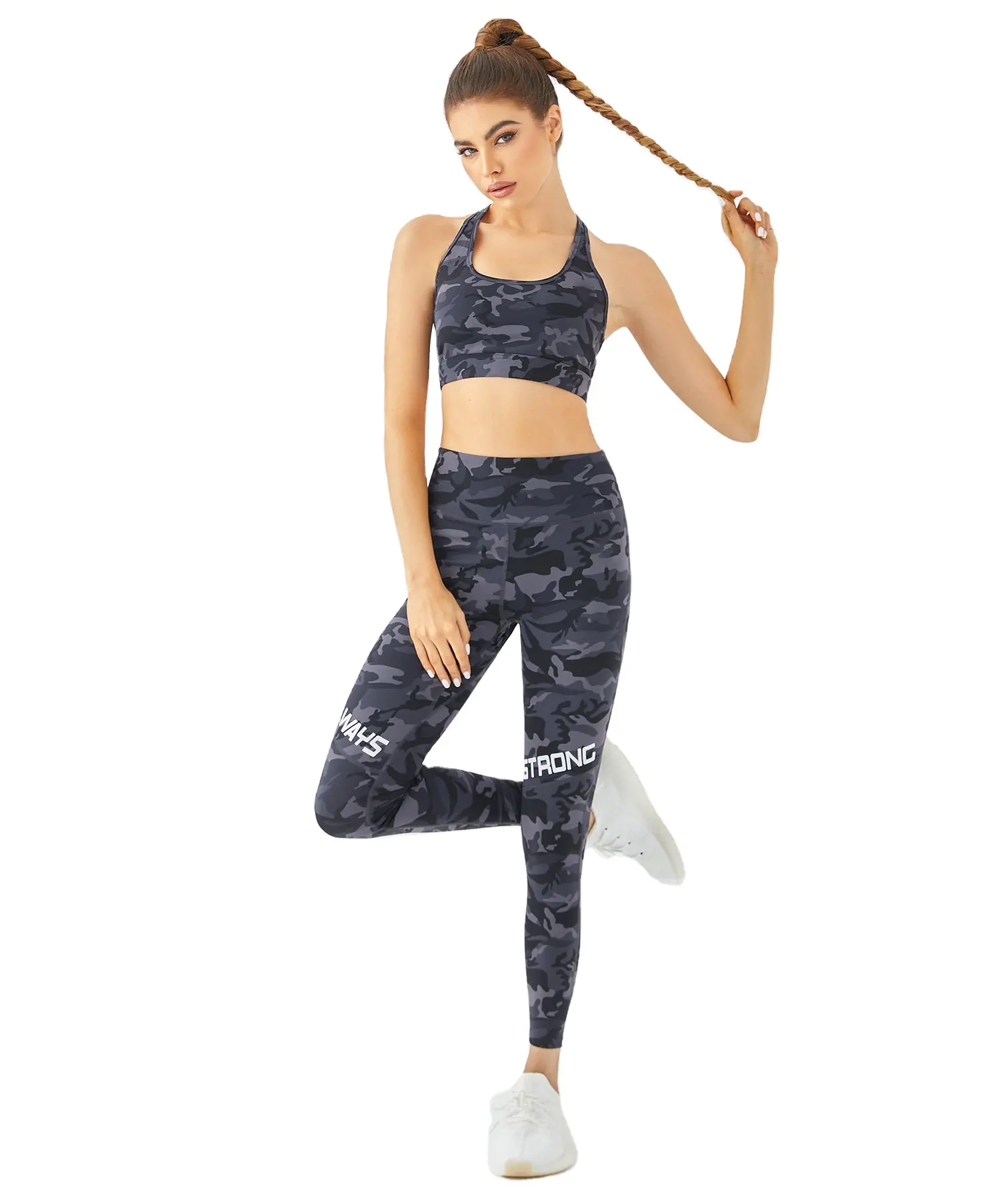 Mulheres Yoga Set 2 Piece Workout Alta Qualidade Gym Wear Para As Mulheres Yoga Set Running Fitness Yoga Set Suit