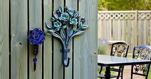 Heavy-Duty Wall-Mounted Ceramic Coat Hooks with Painted Finished for Bathroom Towel & Clothes/Hat Hangers - Product Image 3