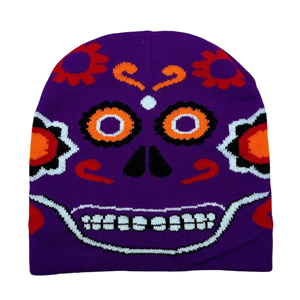 <b>Y2K</b> Anime Cartoon Beanie Knitted Hat 100% Acrylic Waterproof Breathable Unisex Adult Winter Beach Travel Streetwear Accessories - Product Image 6