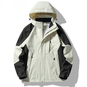 Ensemble coupe-vent de survêtement pour hommes personnalisé ensemble veste de sport en nylon - Product Image 3