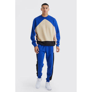 Survêtement personnalisé pour hommes polaire surdimensionné survêtement coton sweat-shirt à capuche hommes jogging survêtements deux pièces pantalon ensemble hommes - Product Image 1