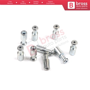 BCR007 ชุดสายเคเบิลควบคุมกระจกหน้าต่าง พร้อมหมุดยึดปลายสาย 5.5x16/1.7 มม. 100 ชิ้น - Product Image 2
