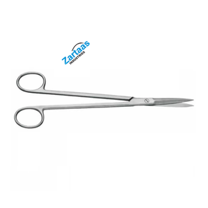 Tijeras de preparación McINDOE de acero inoxidable de alta calidad, fabricante y exportador de instrumentos quirúrgicos rectos de 19cm - Product Image 5