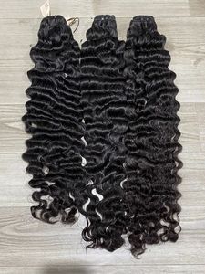 Cheveux bruts drop shipping vendeur vietnamien indien birman bouclés double dessiné faisceaux de cheveux humains - Product Image 6