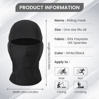 Couvre-visage d'hiver de moto imprimé personnalisé pour les masques de ski de moto cagoule