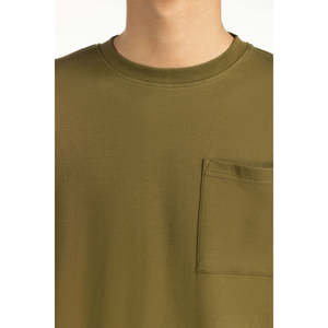 เสื้อยืด Relax Fit รุ่น MN-TS-WS25-048 ผ้าถักเนื้อนุ่ม ระบายอากาศได้ดี กันยับ ลายโลโก้ตัวอักษร น้ำหนัก 180 กรัม 220 กรัม 300 กรัม - Product Image 1