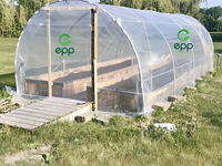 Film de serre en polypropylène PE de haute qualité, résistant aux UV, imperméable, film extensible pour l'agriculture, culture de tomates