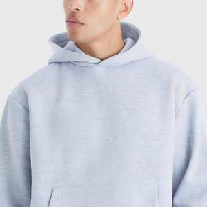 Chándales de algodón de alta calidad personalizados, pantalones de chándal acampanados de felpa francesa y Sudadera con capucha, conjunto de chándal de lavado ácido para hombre - Product Image 3