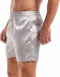 Shorts de sport en soie respirants brillants confortables pour hommes séchage rapide imperméable Fitness course plage décontracté - Product Image 4