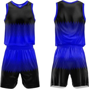 Ensembles d'uniformes de basket-ball de haute qualité en gros, vêtements de basket-ball unisexes personnalisés, dernier design, tissu confortable - Product Image 4