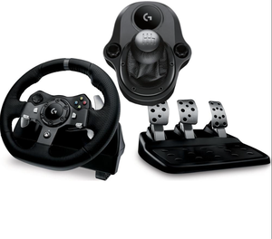 Ventes chaudes Nouveau volant de course Logitech G923 Driving Force -pad - Product Image 1