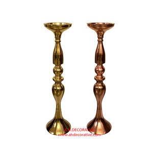 Caliente aluminio Navidad hogar decorativo T luz y vela Pilar titular para MESA CENTRO DE MESA Metal sólido hecho a mano portavelas - Product Image 4