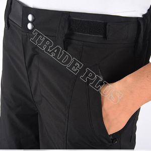 Pantalones de Nieve Negros con Logotipo Personalizado, Impermeables, Aislantes, para Esquí, con Cinturón Ajustable y Presillas para Cinturón, Pantalones de Esquí para Exteriores - Product Image 4