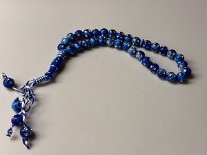 Accessoires de prière Tasbih conçus pour chapelet turquoise LINKED Vente en gros Tasbih avec formes de perles en résine naturelle Perles de prière - Product Image 6