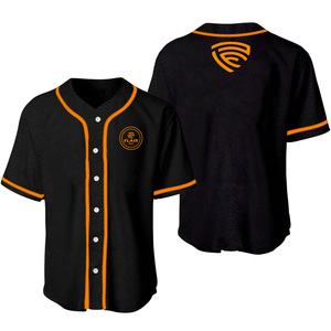 Venta al por mayor personalizado impreso poliéster béisbol Jersey camisetas jóvenes deportes uniforme de talla grande conjunto bordado ropa de softball - Product Image 6