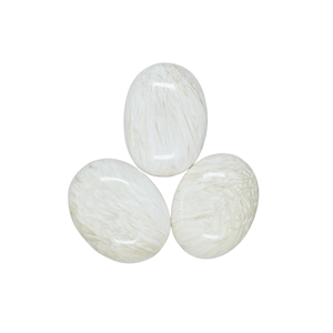 Piedra de Palma natural pulida al por mayor, piedra preciosa de Scolesita estilo Feng Shui, artesanías de piedra semipreciosa para curar el estrés energético - Product Image 3