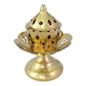 Engrave Designing Brass <b>Incense</b> Burner <b>Church</b> Supplies Wedding Decorative Censer Brass Bakhoor/<b>Incense</b> Burner Diffuser Handcraft - Product Image 5