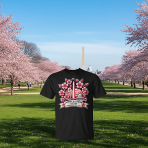 T-shirt del Festival dei fiori di ciliegio di Washington D.C. Bellissimo design Sakura per uomini e donne - Product Image 3