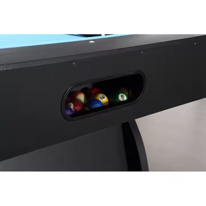 Mesa de Billar Profesional de 2.2m de Alta Calidad con Logotipo Personalizable y Troneras Metálicas para Entretenimiento Familiar - Product Image 6