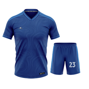 Vente directe d'usine, ensembles de maillots de football pour hommes adultes, imprimés sur mesure, de haute qualité, en gros - Product Image 1