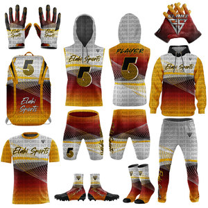 ชุดคอมโบ7ต่อ7ชุดเครื่องแบบ7v7ฟุตบอลอเมริกัน - Product Image 1