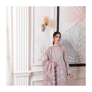 Designer de mode moderne indien pakistanais pelouse lin coton Georgette 3 pièces costumes disponibles sur prix de gros. - Product Image 2