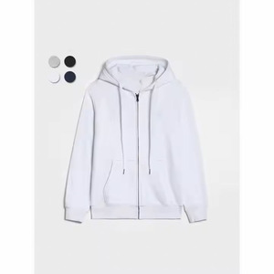 Sweat à capuche personnalisé avec logo de marque de mode, broderie, design haut de gamme, mélange polyester/coton, streetwear d'hiver, logo personnalisé, OEM - Product Image 3