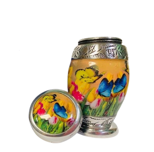 Butterfly 360 Degree Image Cremation Urn <b>Keepsake</b> Themed Butterfly Urn adult male female large <b>ashes</b> men cremation - Product Image 1