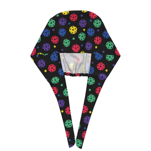 Bonnets médicaux imprimés numériquement par sublimation avec lien à nouer au dos, options de logo personnalisé pour les médecins, les infirmières, les hôpitaux, les cliniques - Product Image 6