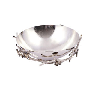 Cuenco Decorativo de Aluminio con Acabado Dorado de Alta Calidad, Cuenco de Metal Decorativo con Diseño de Rama para Decoración del Hogar y Mesa de Boda - Product Image 5