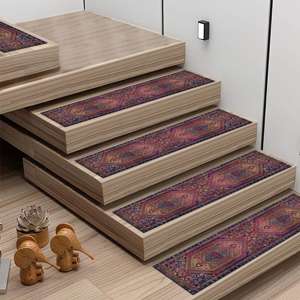 พรมพิมพ์ลายวินเทจ - สไตล์ตุรกี, แบบชนบท, ทำด้วยมือ, ทนทาน, นุ่ม, สีสันสดใส, พรมปูพื้น - Product Image 4