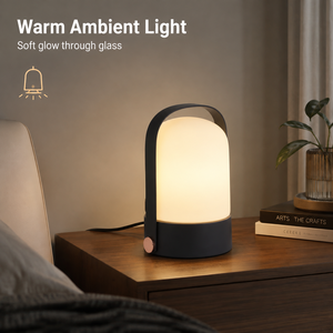Touch Control Iron E27 <b>Table</b> Lamp With USB <b>Charging</b> Port For Bedroom <b>Bedside</b> Reading And Warm Atmosphere Decor - Product Image 3