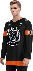 Jersey de hockey sobre hielo de alta calidad, fabricante OEM, diseños personalizados para clubes, escuelas y equipos profesionales - Product Image 5