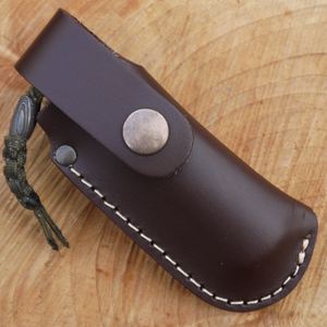 Navaja de bolsillo plegable de acero de Damasco hecha a mano-Calidad de borde afilado hecha a mano para llevar todos los días para acampar Personalización OEM - Product Image 4