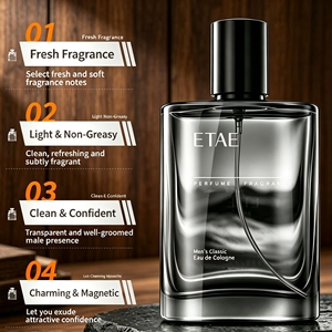 Eau de Toilette da Uomo 100ml, Fragranza Legnosa e Agrumata, Profumo Duraturo in Flacone di Vetro, Stile Classico Moderno, Etichetta Personalizzabile - Product Image 3