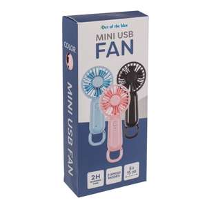 Mini Ventilador USB Portátil de 6 x 15 cm, Ventilador de Mano con Tres Niveles de Velocidad, Plegable y Refrigerante para Uso Doméstico - Product Image 4