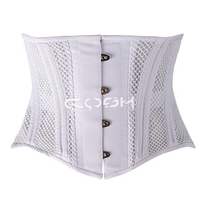 Corset blanc en maille sous-poitrine pour le remodelage de la taille |   Fabricant de Corsets en Gros - Product Image 1
