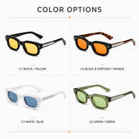 Lunettes de soleil Mellume Designer, charnières métalliques de haute qualité, polarisées, logo personnalisé, verres UV400, en acétate, vente en gros