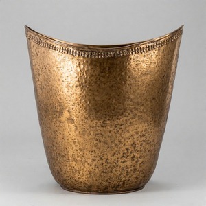 Cubo de basura de metal CrownEdge con acabado de estilo industrial o baño de cocina para el hogar, restaurante, para gestión de basura de papel usado - Product Image 3