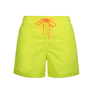 Pantalones cortos de entrenamiento de tela de malla de LICRA y poliéster de alta calidad para hombre, ajuste cómodo, sólido, informal, playa, Fitness, servicio OEM disponible - Product Image 2