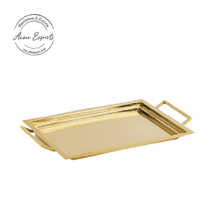 Best Quality Handcrafted <b>Metal</b> <b>Tray</b> Custom Size Oval Shape with Black Powder Coating for Table Top Decor or Food Serving - Product Image 5