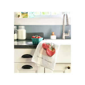 Red <b>Tea</b> <b>Towels</b> For Golf 100% Cotton Embroidered Abstract Handmade Recyclable Biodegradable Texture Private Label GOTS Certified - Product Image 2