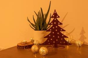 Top de table d'arbre de Noël en métal le plus vendu meilleure qualité en vrac du fabricant indien - Product Image 3