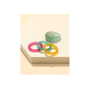 Organizador de joyas de resina de Calidad exclusiva para el hogar con anillos de resina de calidad duradera a precios asequibles - Product Image 2