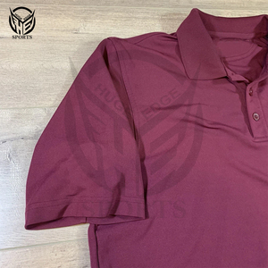 เสื้อโปโลผ้าฝ้าย100% สำหรับผู้ชายเสื้อโปโลผ้าคอตตอนแห้งพิมพ์ลายแบบเข้ารูปสำหรับเล่นกีฬาของผู้ชาย - Product Image 5
