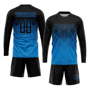 Uniforme de fútbol de rendimiento para todas las estaciones, poliéster resistente transpirable de secado rápido combinado con camiseta de fútbol - Product Image 3