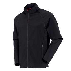 Chaqueta Softshell de calle alta de invierno para hombre al aire libre, cuello levantado, transpirable, secado rápido, cierre de triple botonadura, logotipo personalizado - Product Image 2