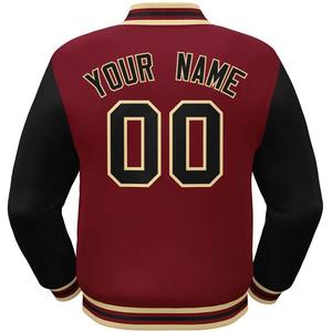 Super qualité hommes élégant Letterman Vintage vestes conception Unique toile manteaux hiver haute couture collège Baseball veste - Product Image 4