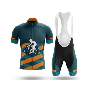 Best Newly Style <b>Men</b> Bicycle Cycling Wear Clothing Uniform Custom Design Sports Wear Wholesale Cycling Wear Set - Product Image 1